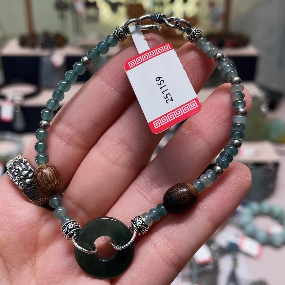 足银复古纯银手链