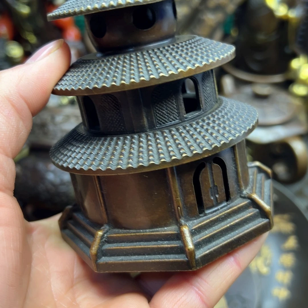 铜摆件欢迎欢迎你