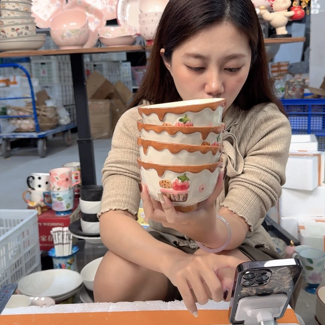 瓷微瑕陶瓷餐具釉下彩