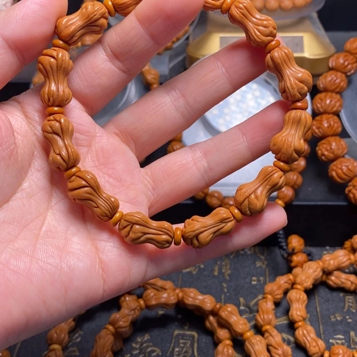 桃核手串花生手串13