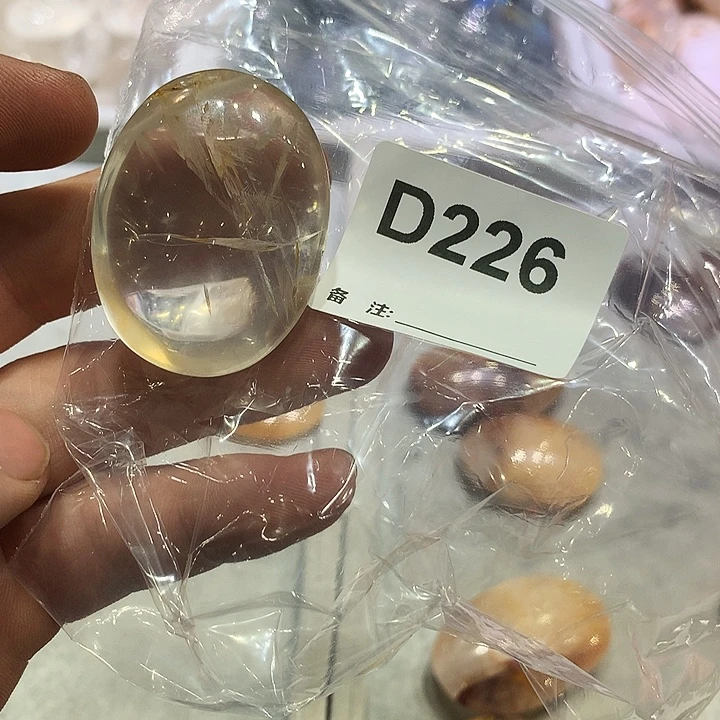 鸡***^珠宝半成品未镶嵌水晶天然水晶D226