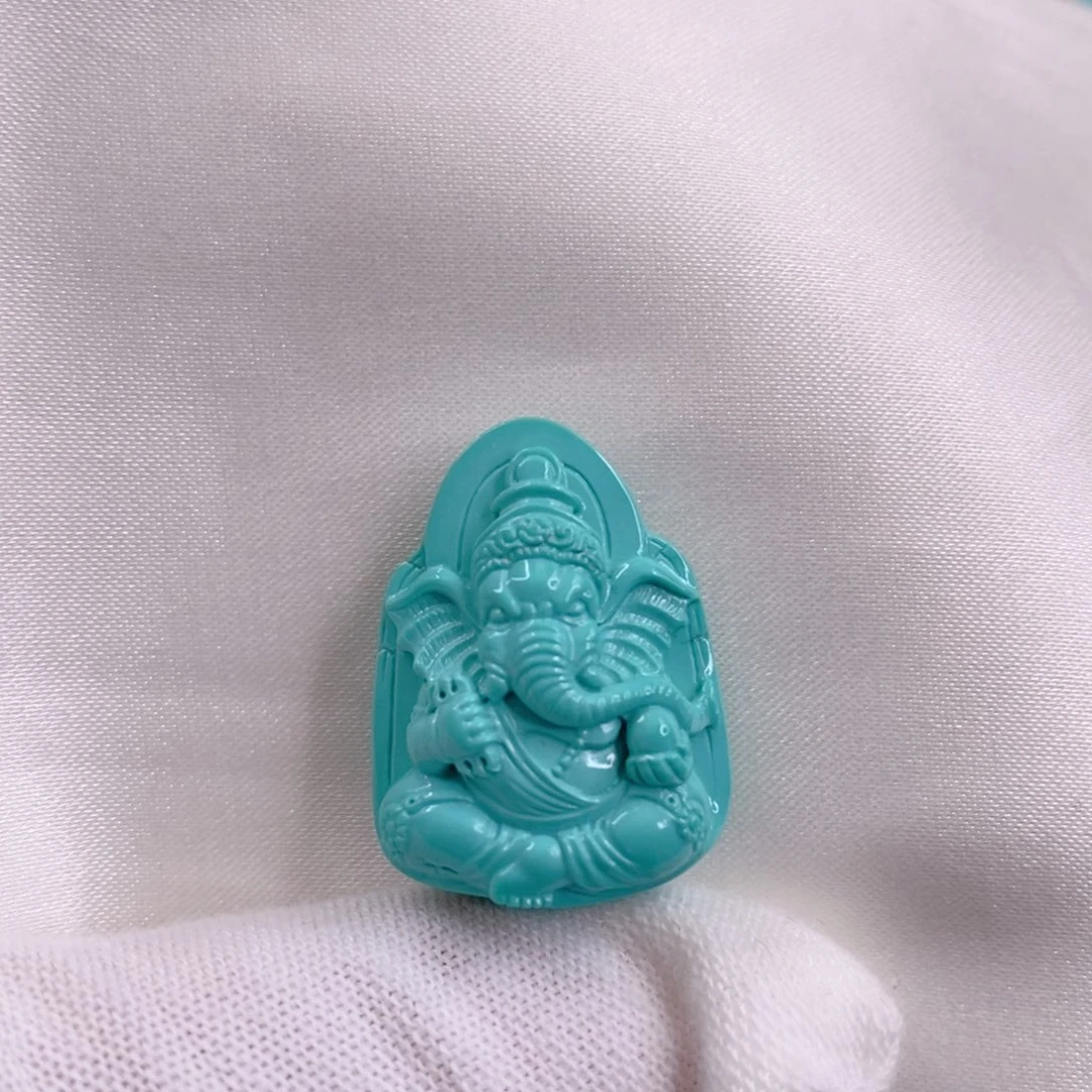 未镶嵌绿松石珠宝奇石