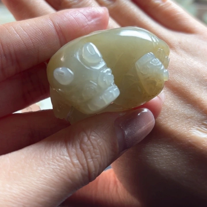 和田玉挂件未镶嵌