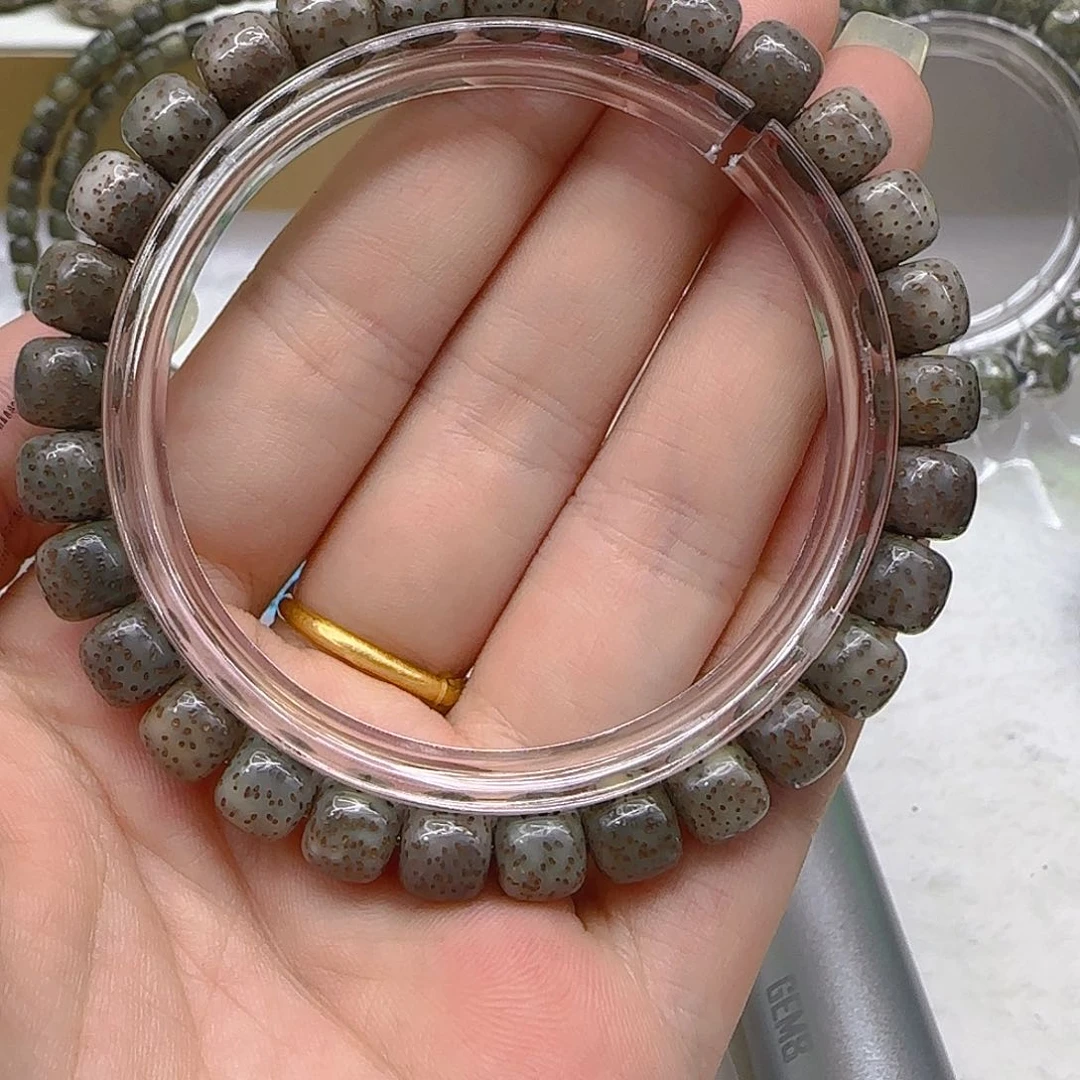 星月菩提手串59高端黑冰星月菩提87桶单圈