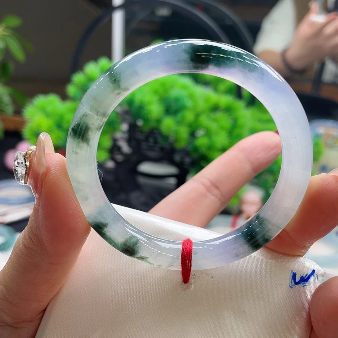 未镶嵌手镯翡翠62号52圈