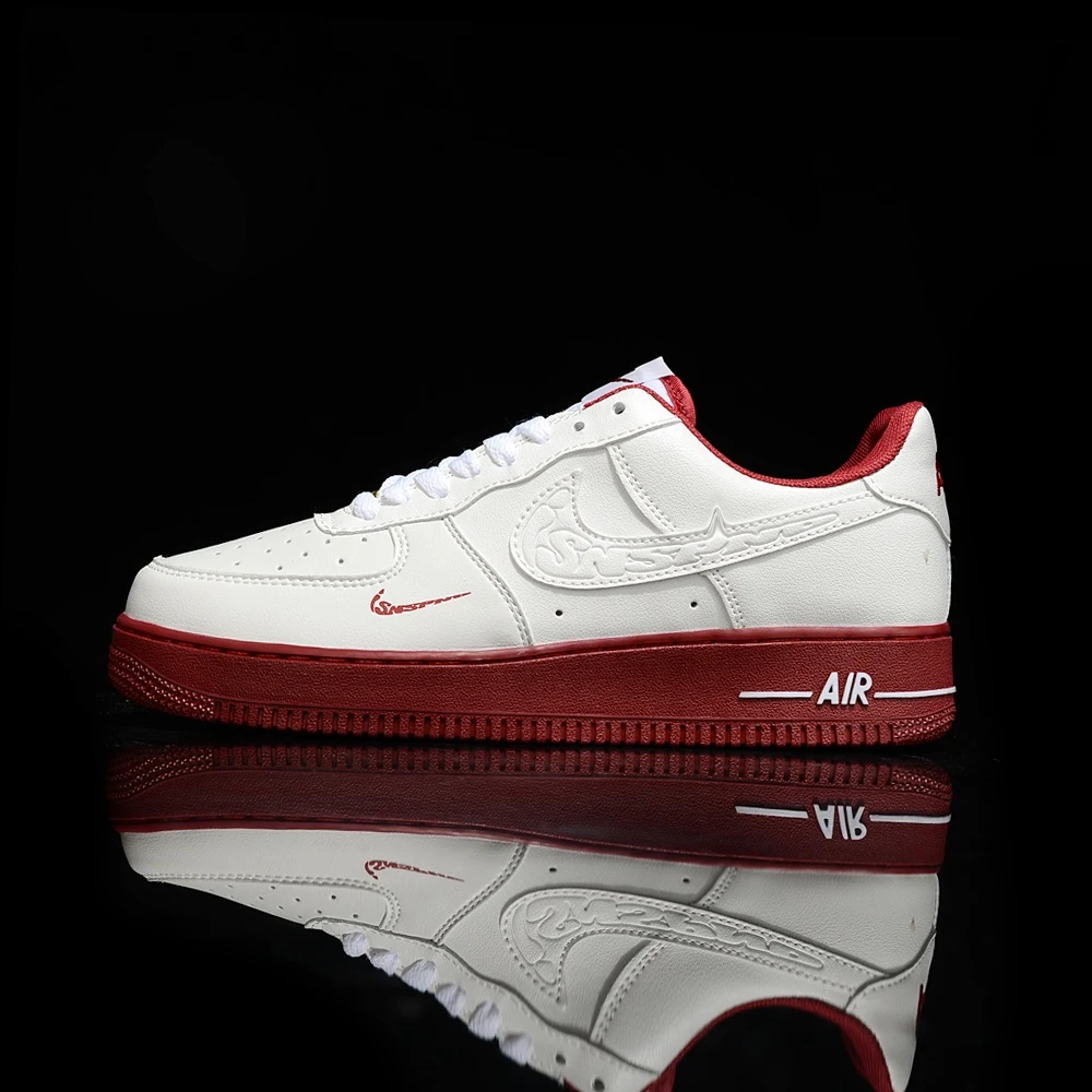 夜光木乃伊aj男鞋aj1低帮空军一号蛇年三太子联名大童板鞋女