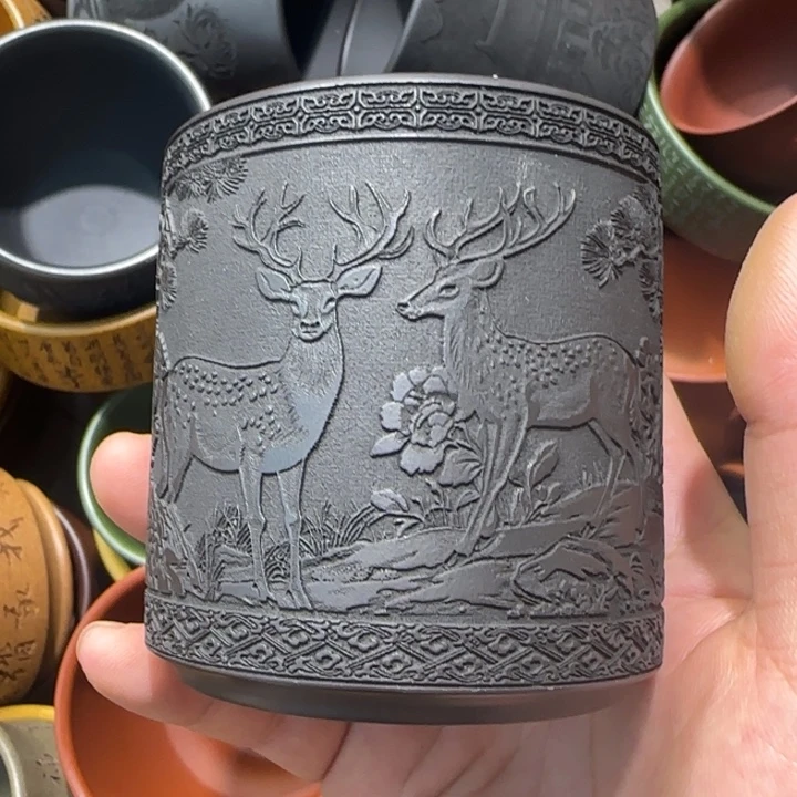 茶杯紫砂全手工制作工艺