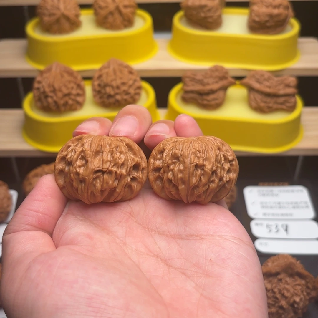 文玩核桃把件41磨盘539