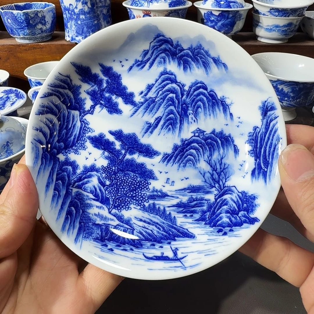 烧***酒泥塑壶承手工手绘微微瑕