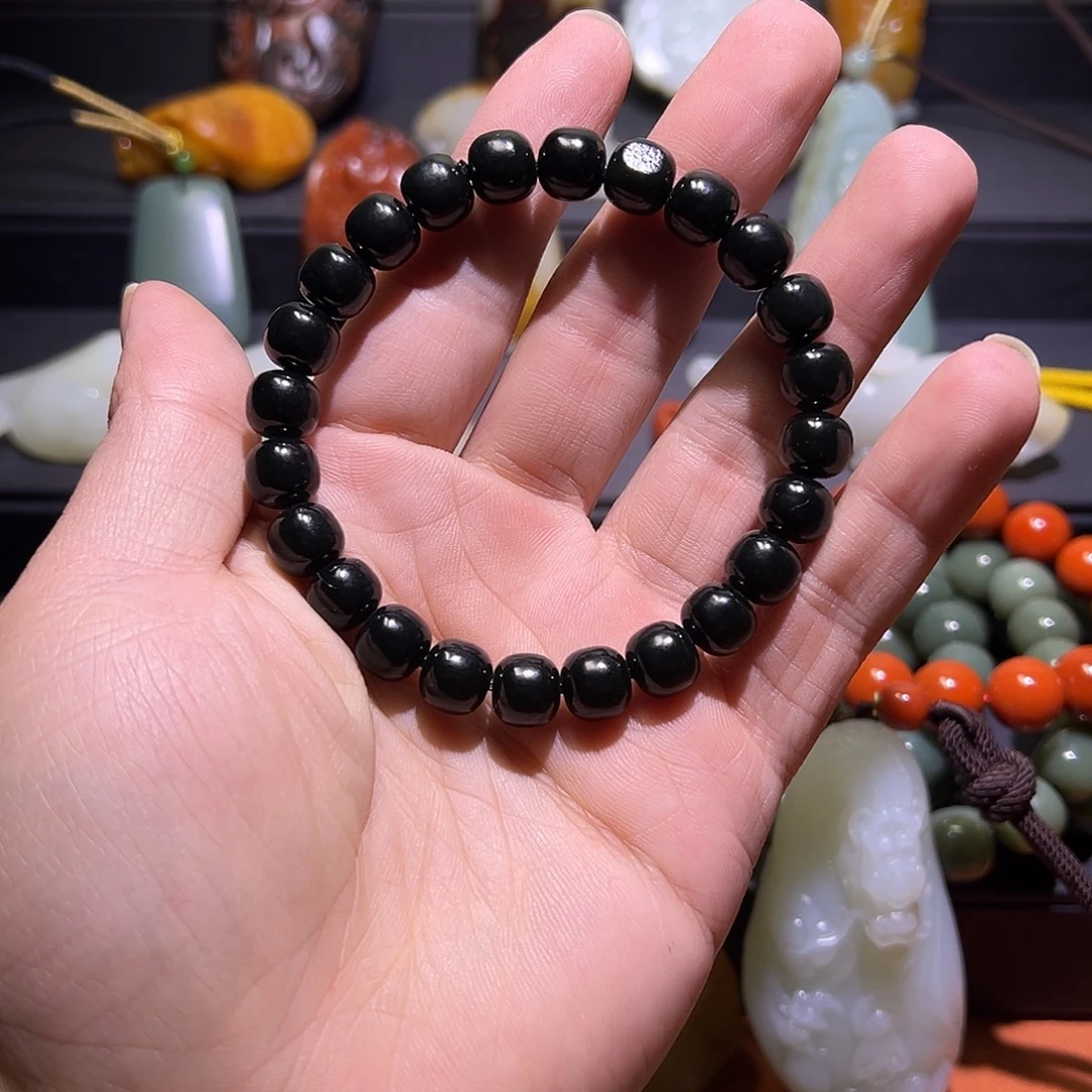 和田玉未镶嵌手串