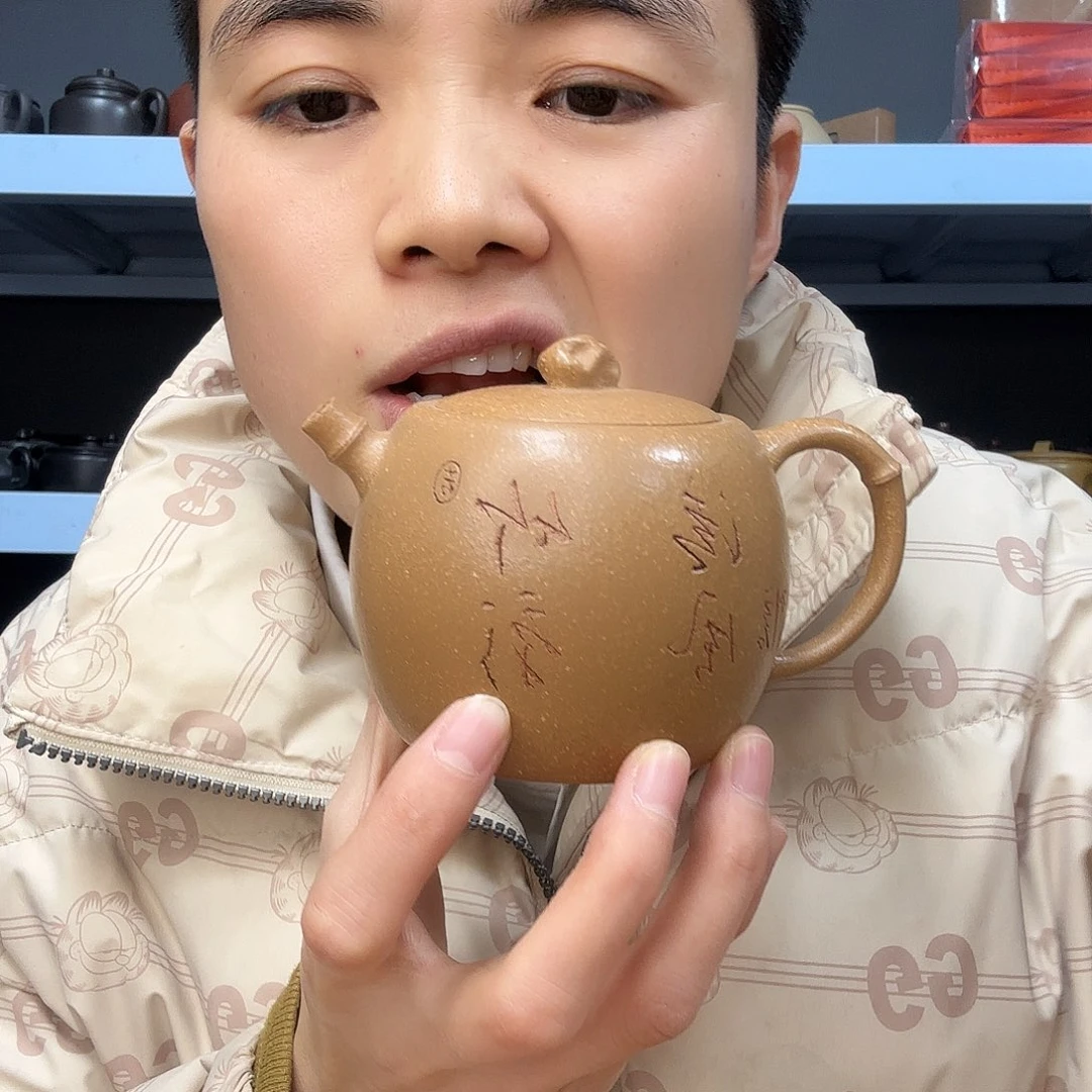 紫砂茶壶民间手艺人全手工制作