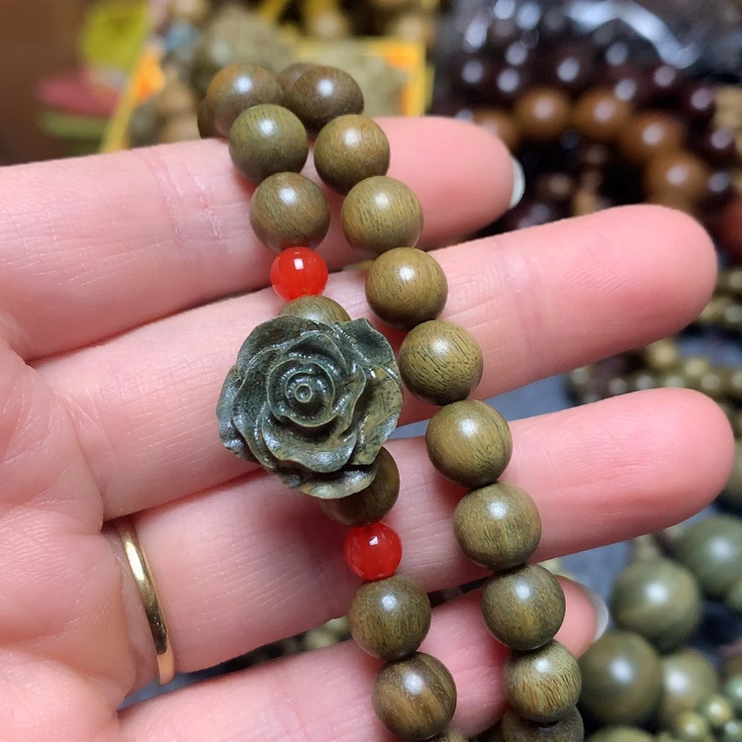 维腊木（绿檀）手串/手链