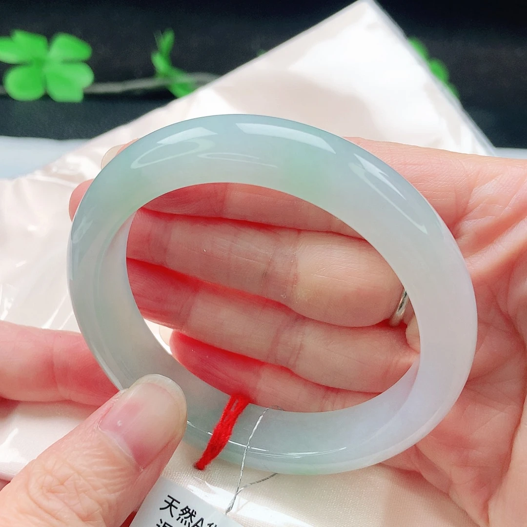 未镶嵌手镯翡翠54圈