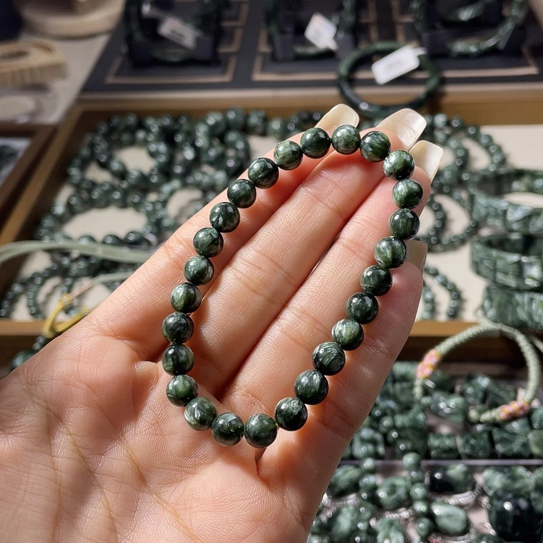 银S925镶嵌水晶手链7m