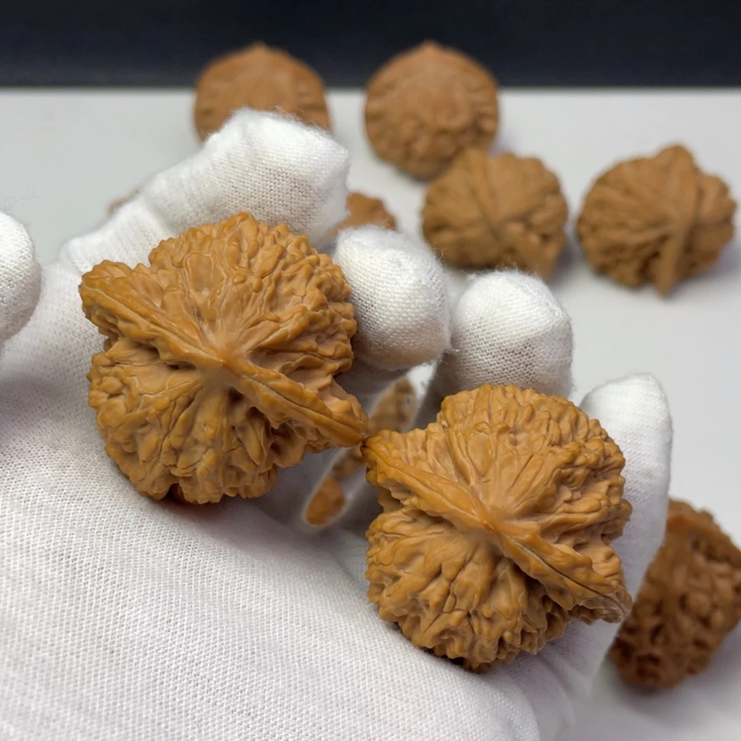 吊坠文玩核桃41盘龙虎边有修