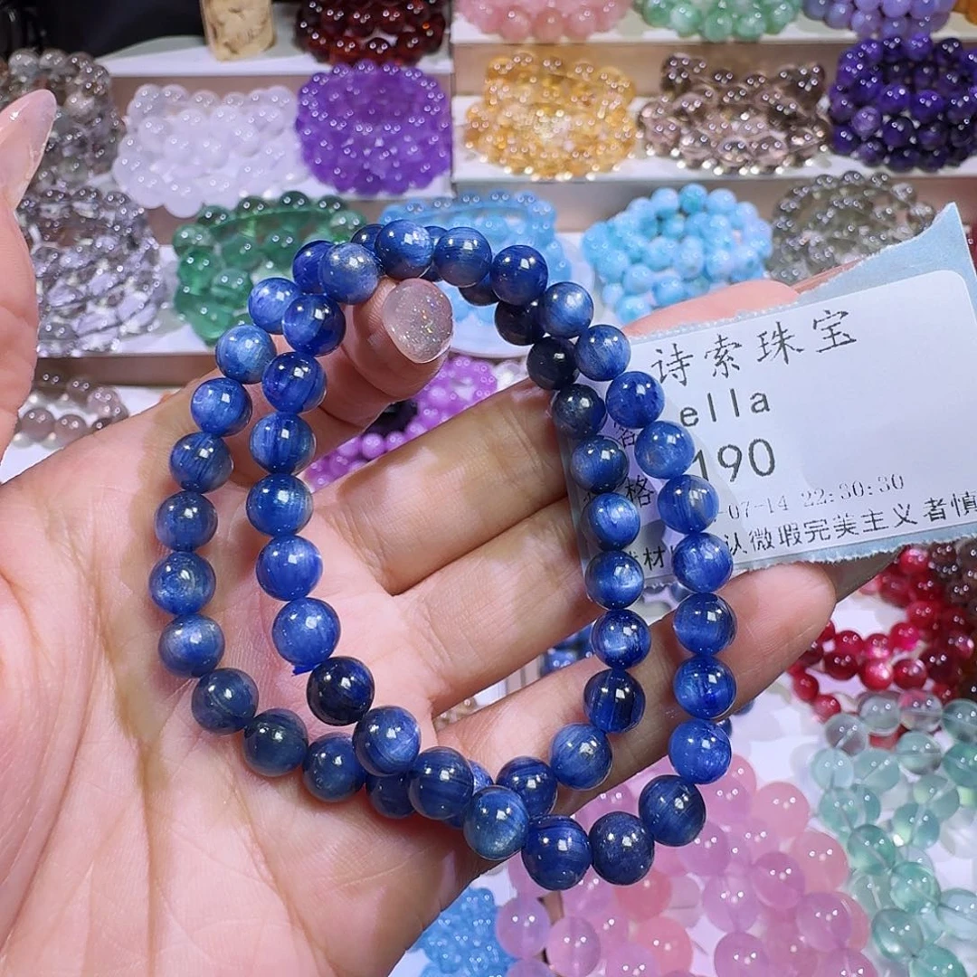 e***a水晶手链未镶嵌蓝晶石7