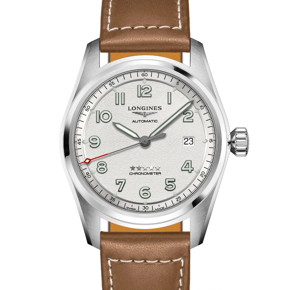 99新 Longines/浪琴 单表原盒 40mm 先行者系列 男士自动机械腕表