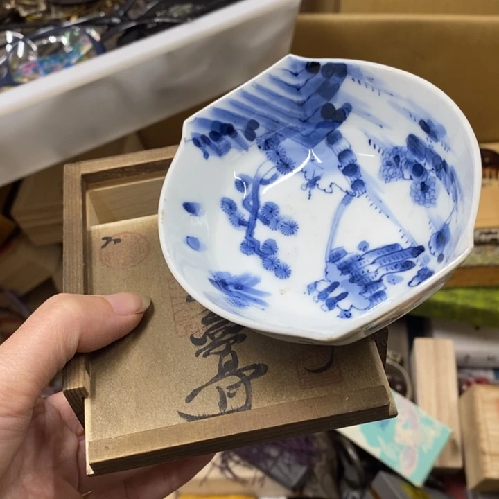 瓷片中古工艺品一件