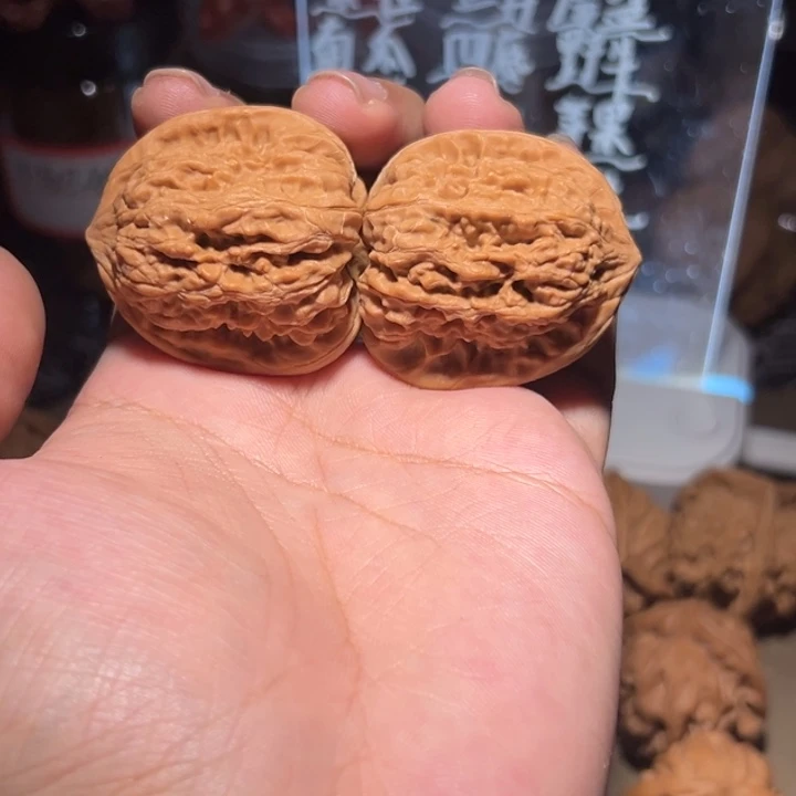 吊坠文玩核桃36.8平谷凹底高炮全品