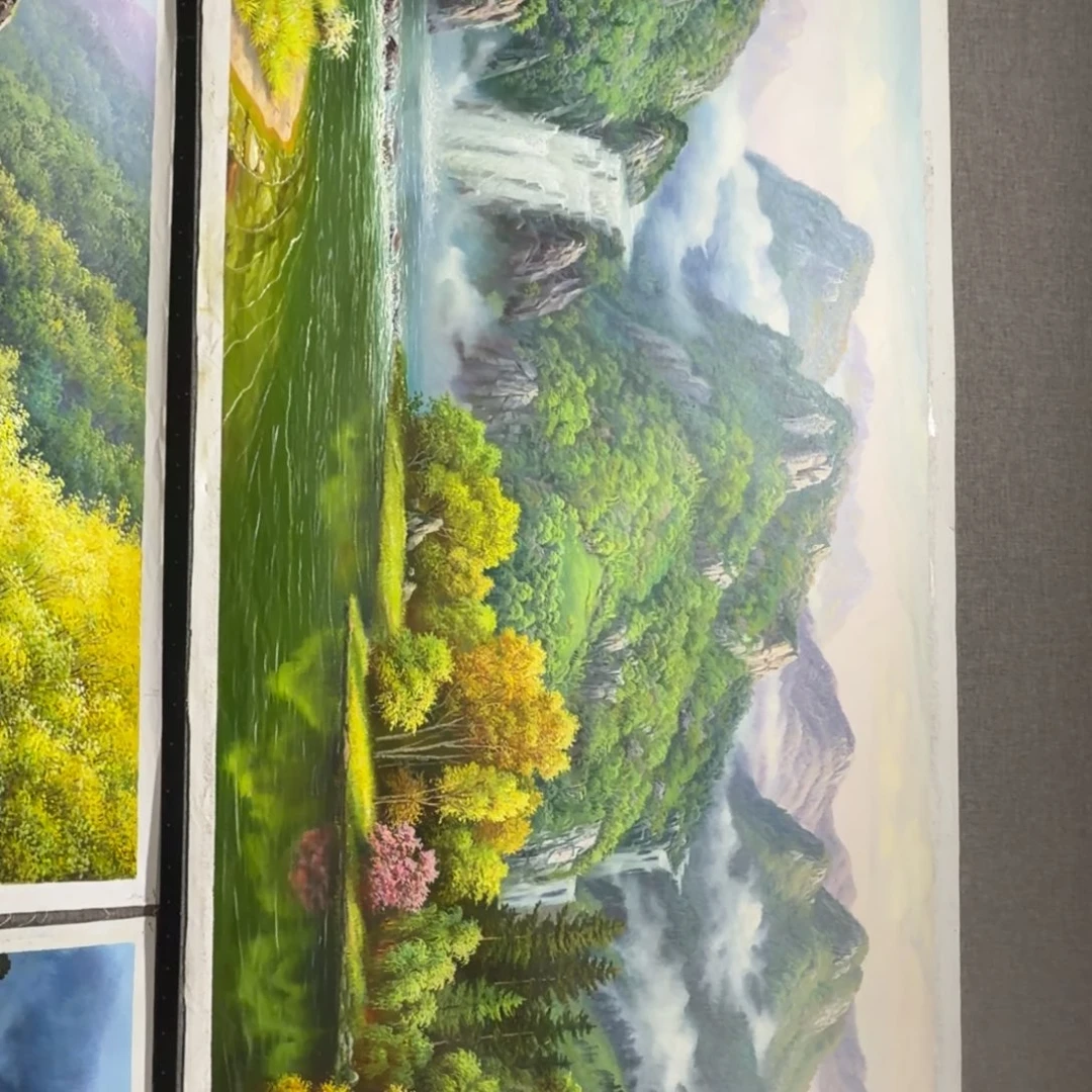 油画加油加油努力加油努力