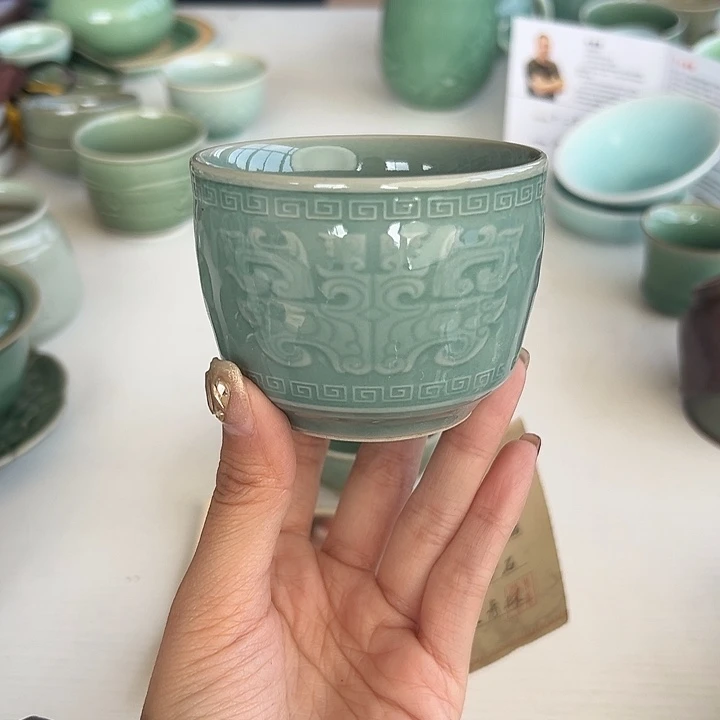 小米茶器龙泉青瓷