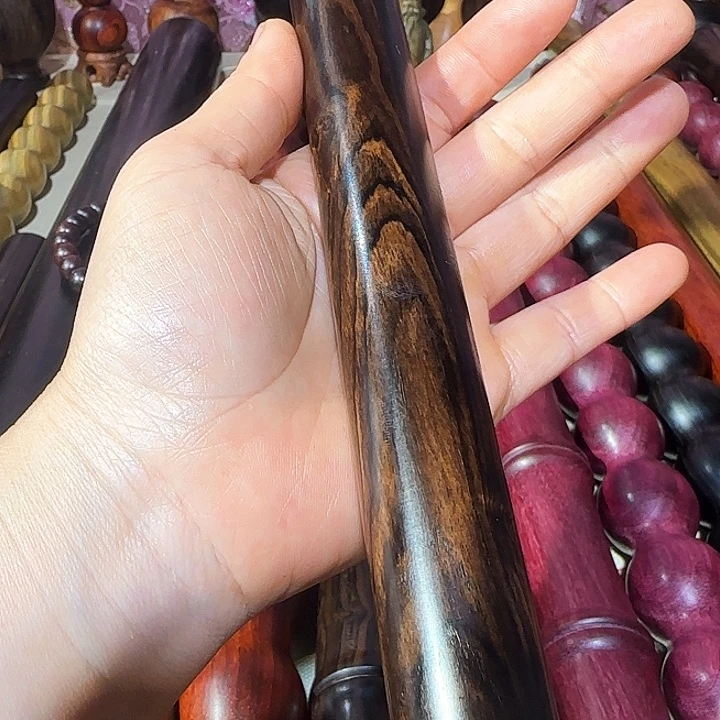 木紫光檀手帐带圆头一个