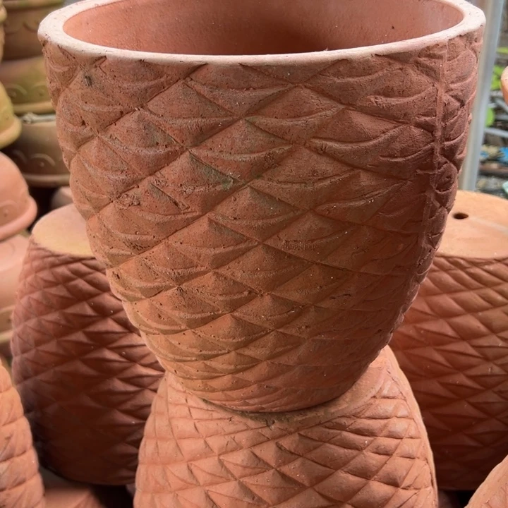 30×29 高温加厚红陶微瑕