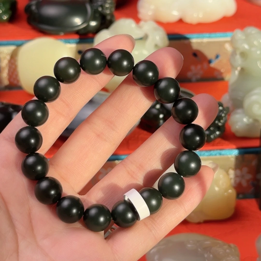 未镶嵌手串和田玉（糖玉）