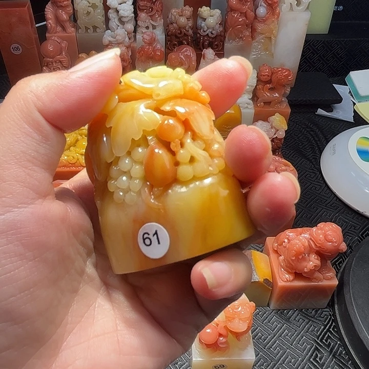 阿****老挝石老挝保利石印章
