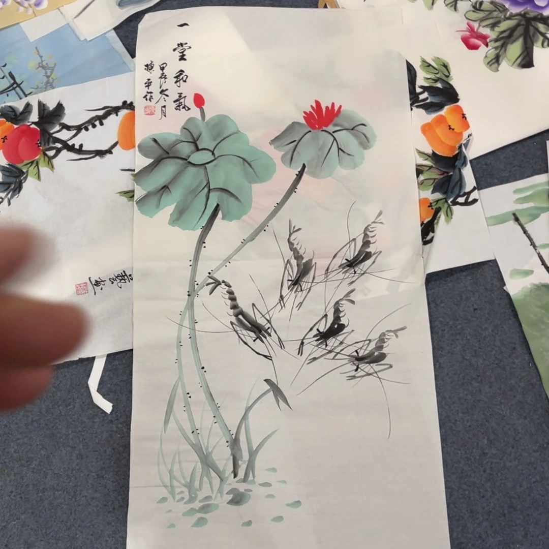 国画处理作品看好再拍哦