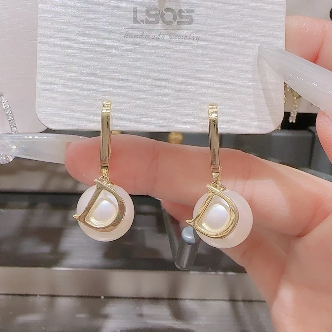 锆石铜合金925银耳环