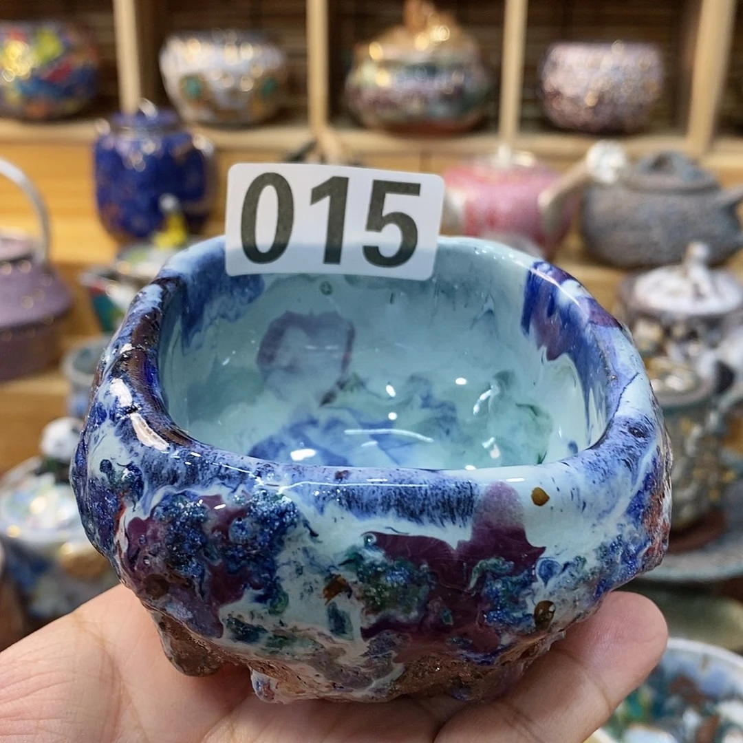 粗陶志野柴烧茶器