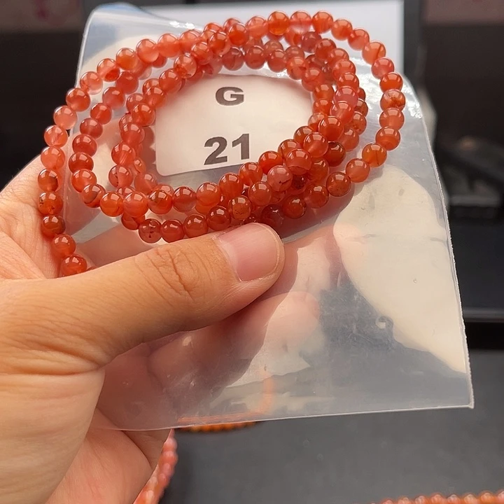 未镶嵌多样性发货默认微瑕5m m南红玛瑙