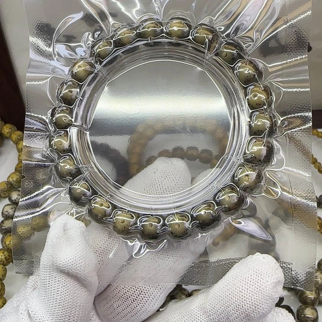 星月菩提手串卡10糯冰帝绿大眼