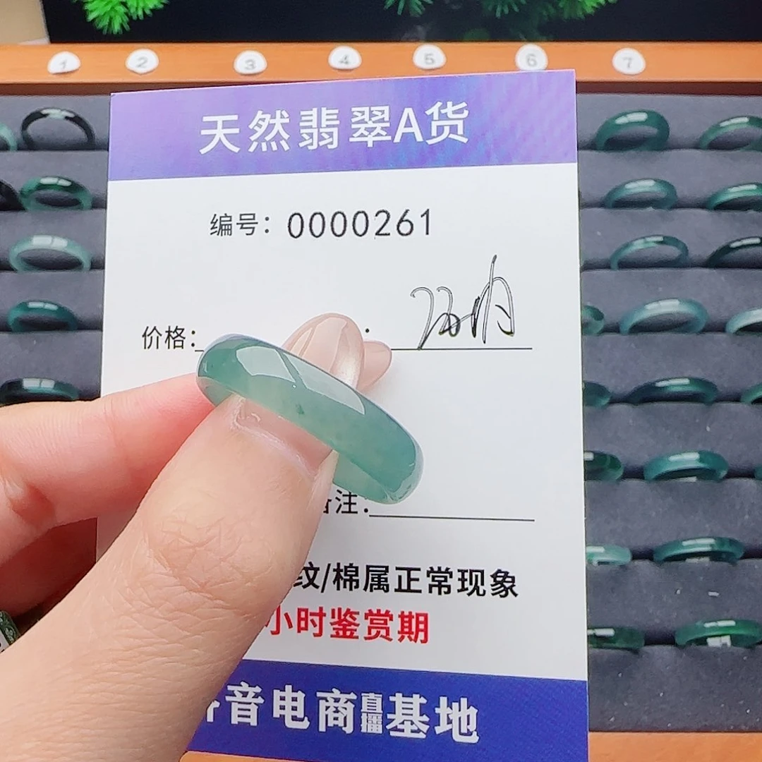 翡翠戒指未镶嵌天**✨翡翠