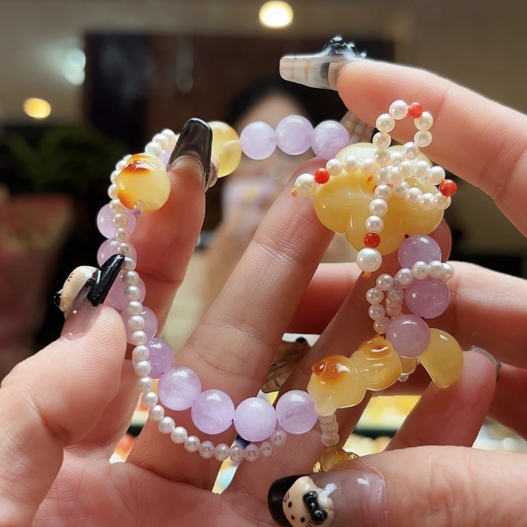 琥珀手链未镶嵌琥珀