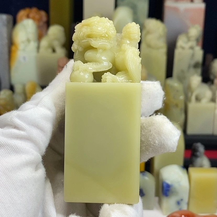 【闪购商品】青田石印石见*堂