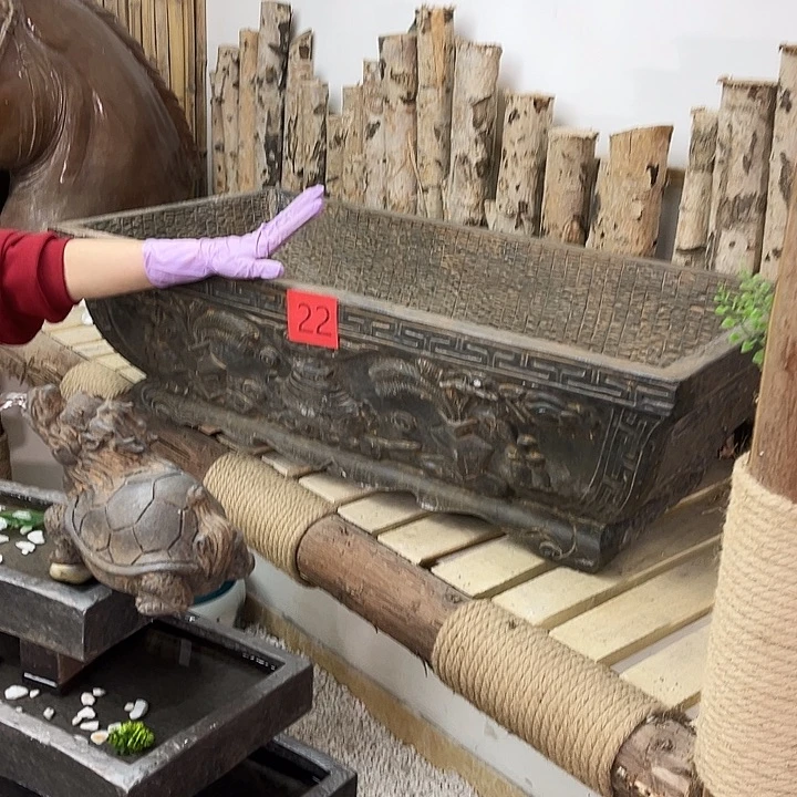 花盆也中摆件花盆花盆