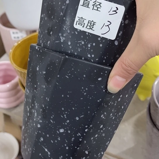 多肉绿植陶瓷花盆9.9包邮，有孔