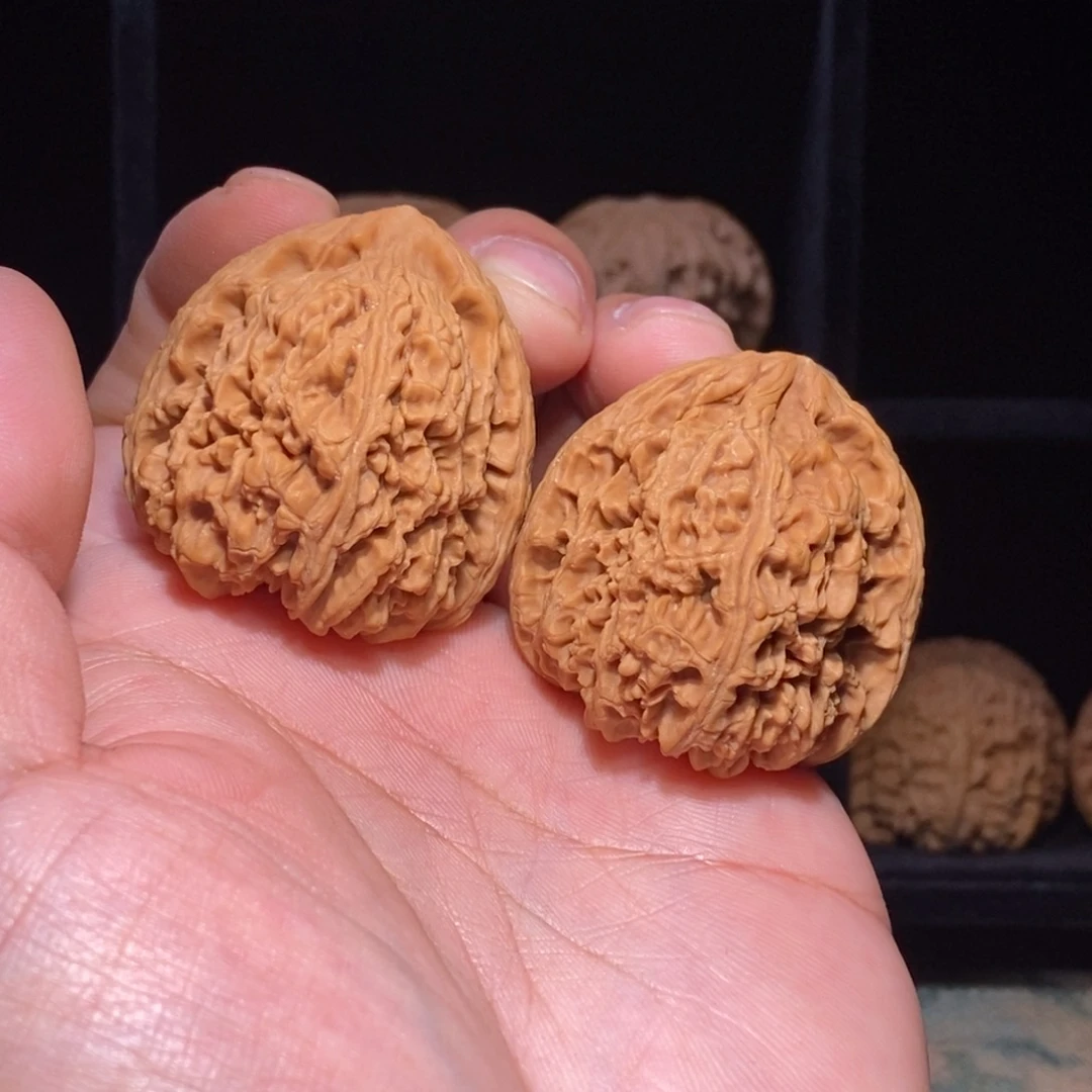 把件文玩核桃全品40高炮南疆石