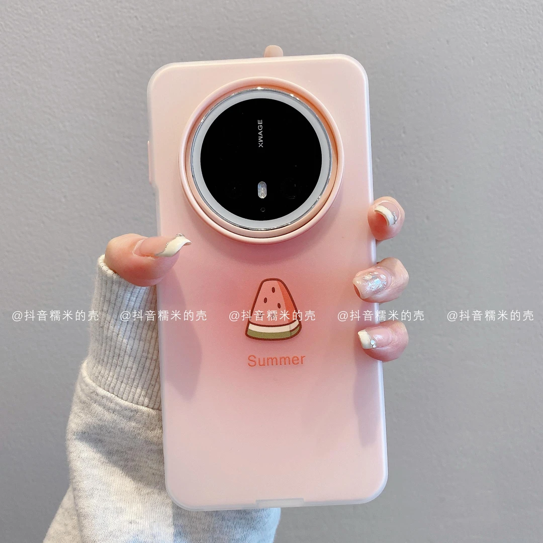 （华为mate系列）果冻壳适用华为mate70pro/mate60夏日西瓜潮手机壳