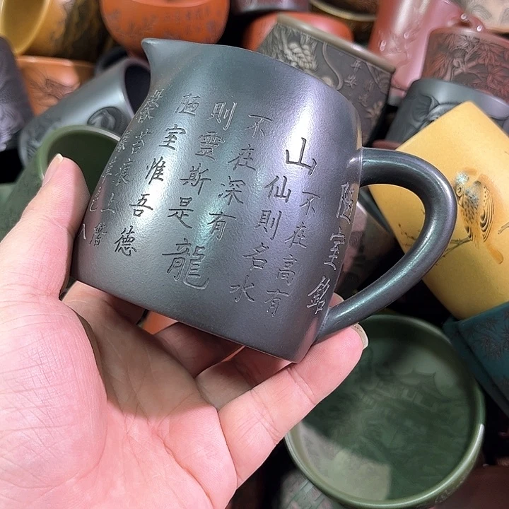 茶杯紫砂全手工紫砂主人杯