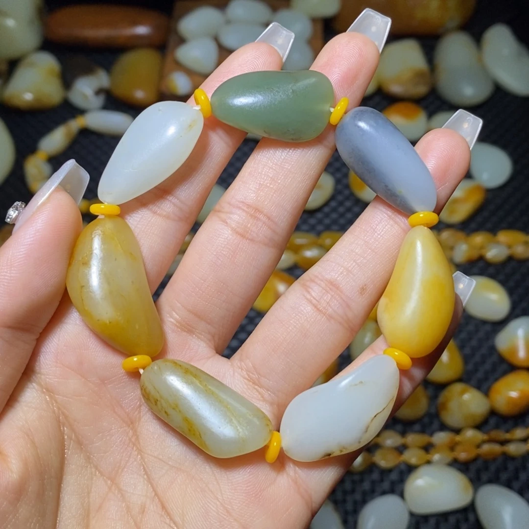 和田玉手链未镶嵌