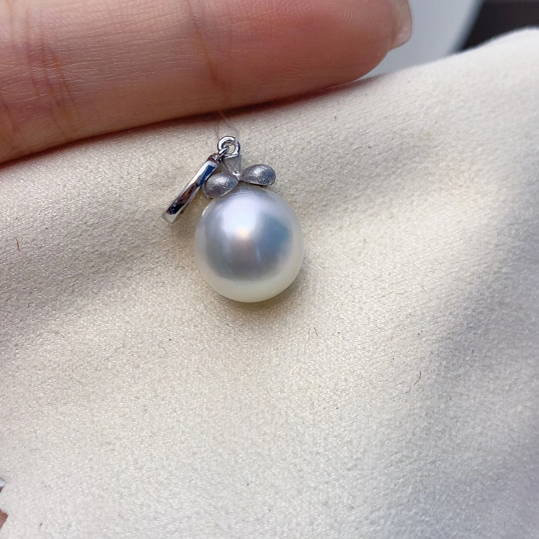 海水珍珠颈饰银S925镶嵌W48