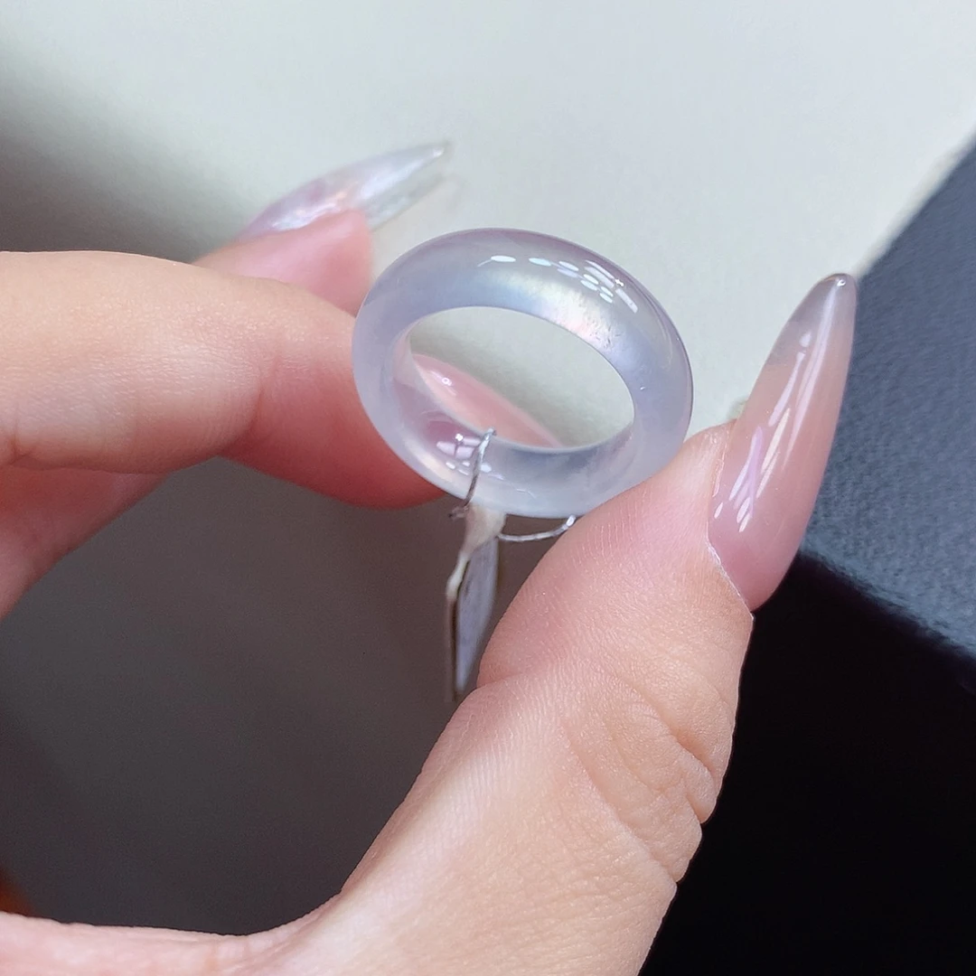 翡翠未镶嵌戒指11号