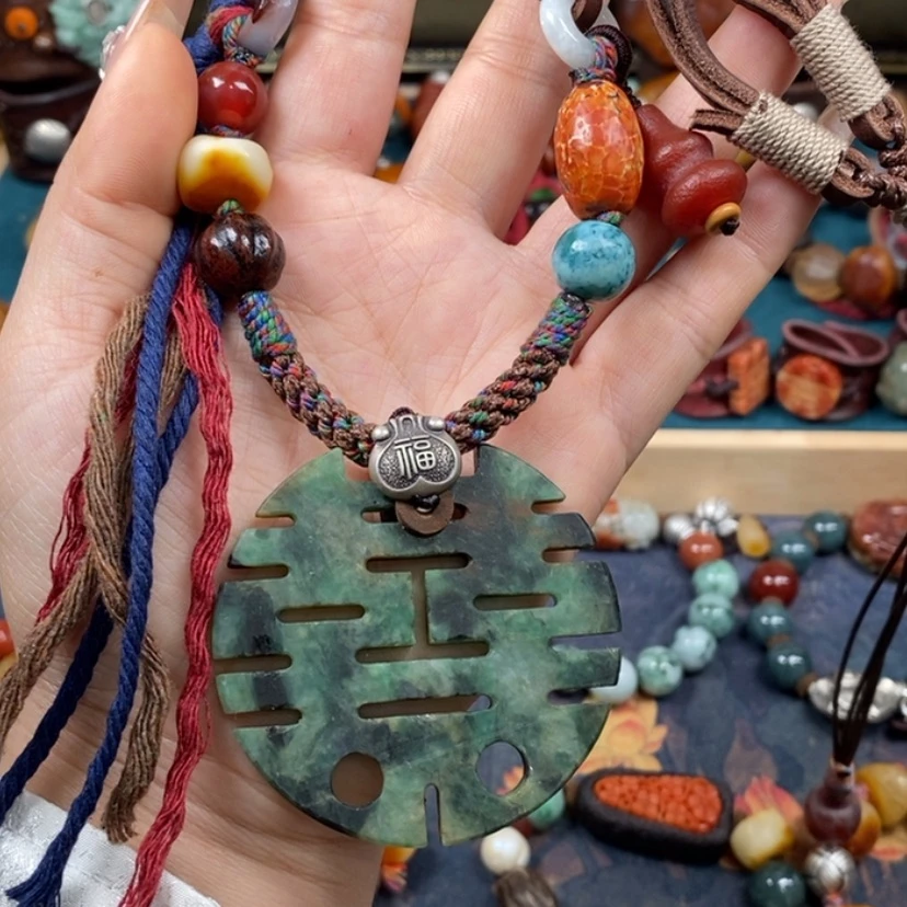 【闪购商品】翡翠颈饰未镶嵌项链