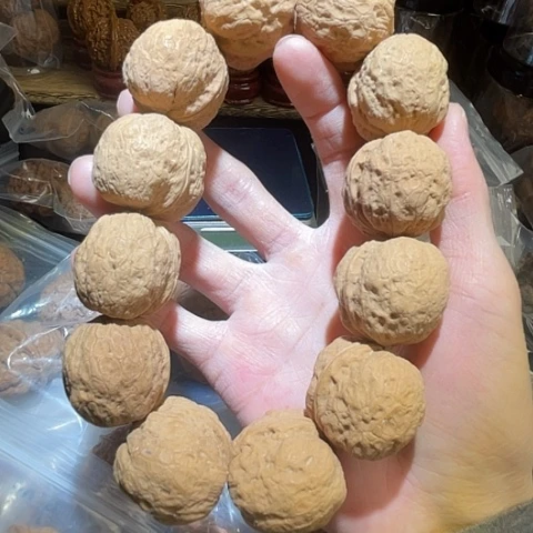 文玩核桃手串至尊元宝02带彩12粒36