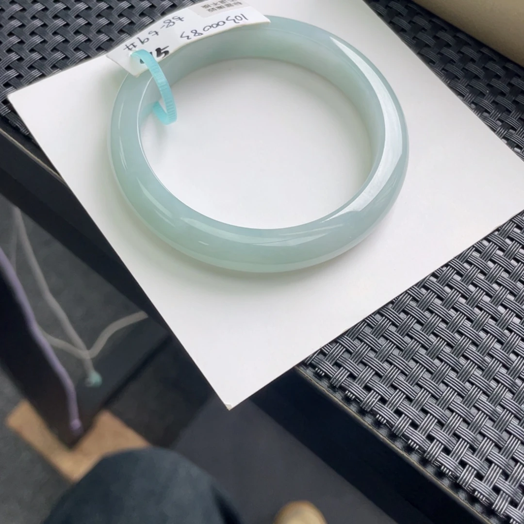 翡翠未镶嵌手镯翡翠手镯58圈