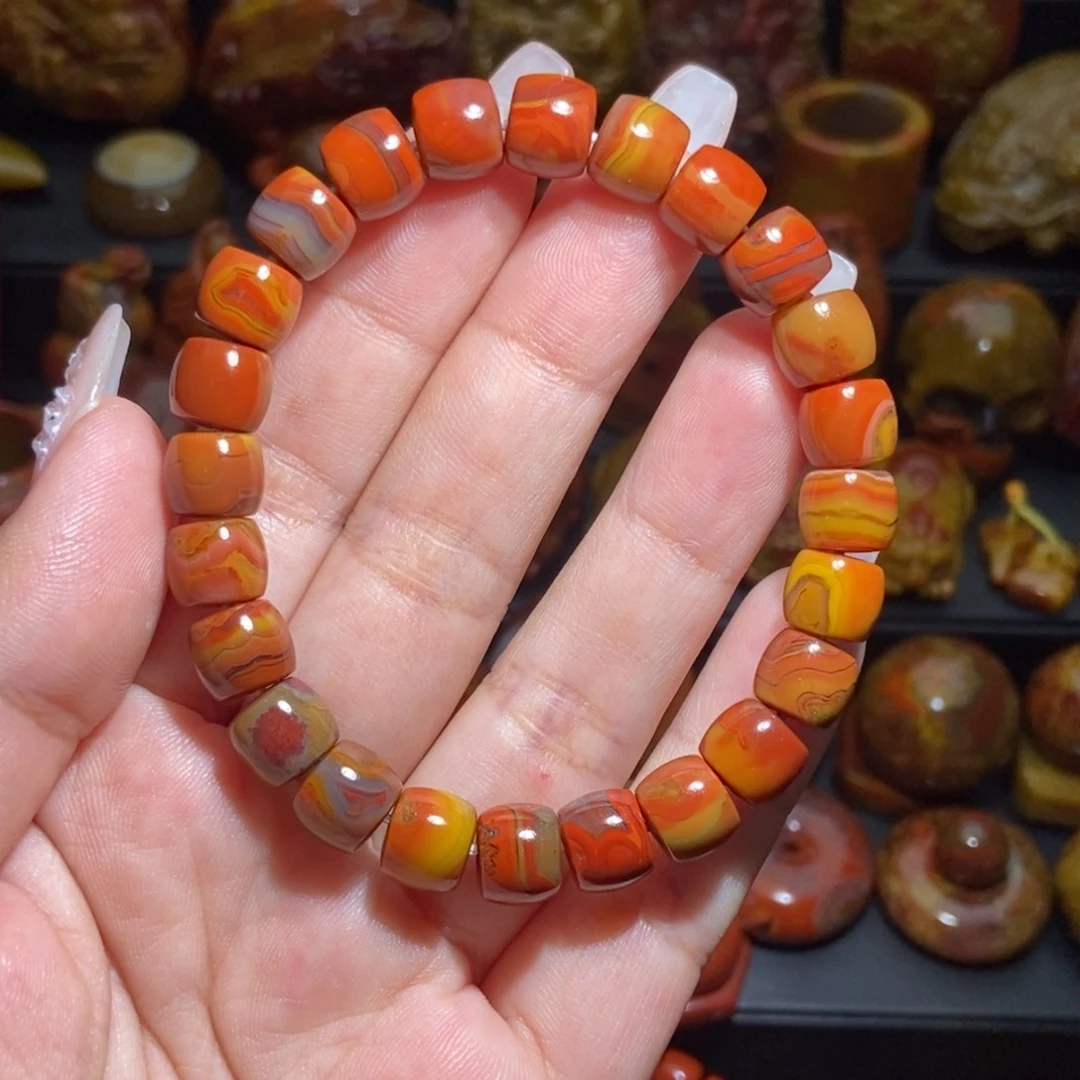 玛瑙/玉髓未镶嵌手串