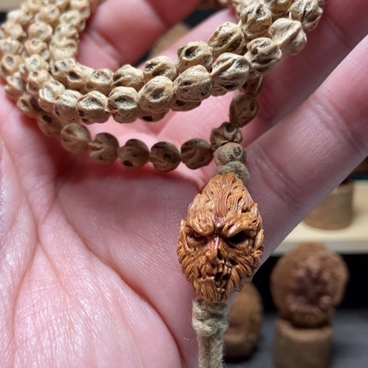 b****k风味纯手工桃核雕刻核韵破天